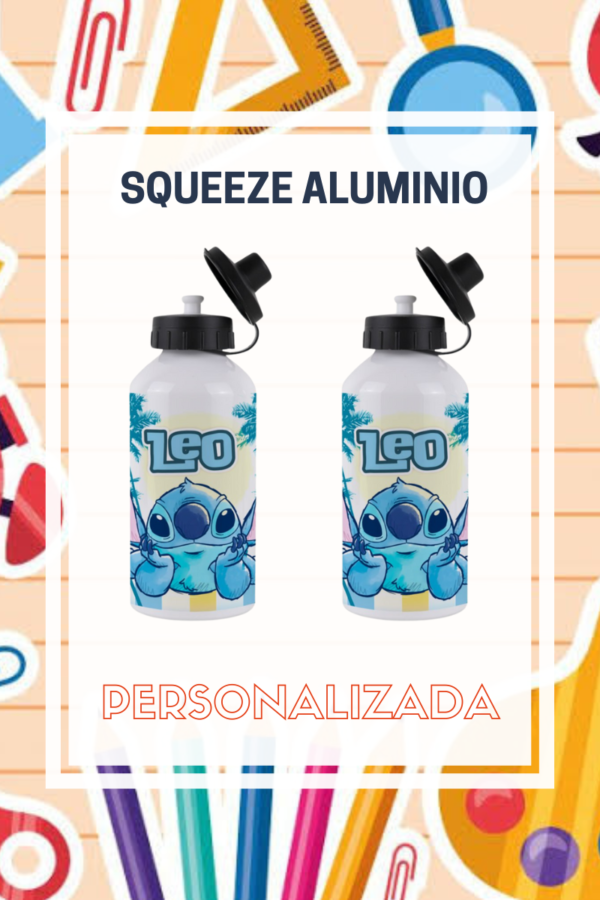 Squeeze de alumínio Personalizada