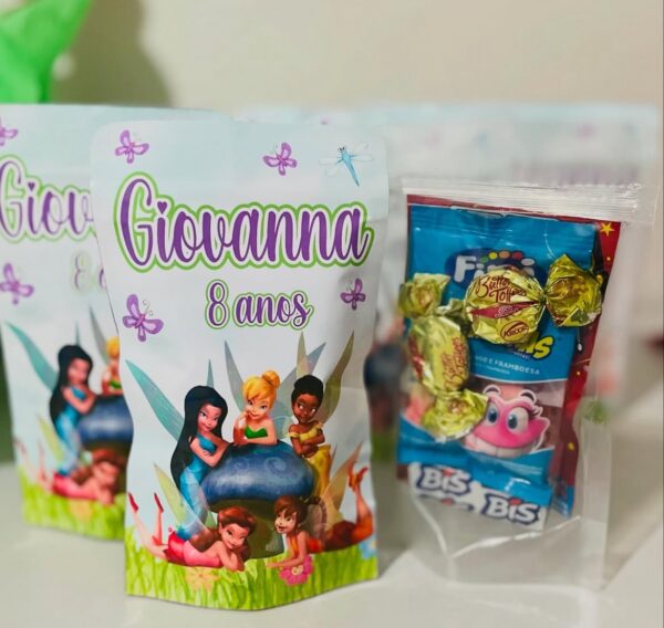 Saco ZipLock com guloseimas
