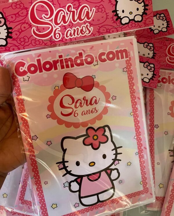 Livro de colorir Personalizado