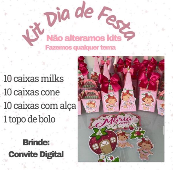 Kit Dia de Festa VAZIO